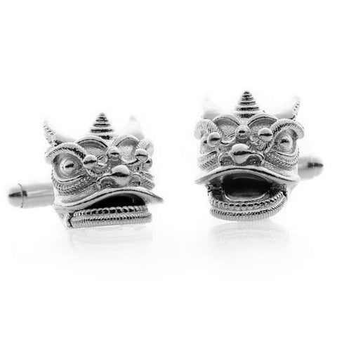 Southern Chinese Lion cufflinks