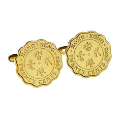 Elizabeth II Twenty cents coin cufflinks