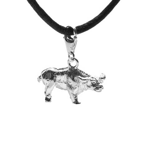 Chinese Ox Charm